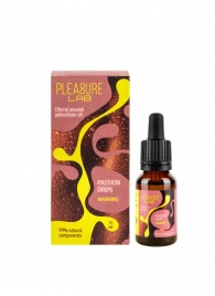Капли с согревающим эффектом Passion Drips Warming - 15 мл. - Pleasure Lab - купить с доставкой в Красногорске
