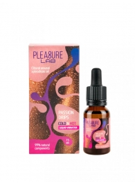 Жидкий вибратор Passion Drips Cold n Hot - 15 мл. - Pleasure Lab - купить с доставкой в Красногорске