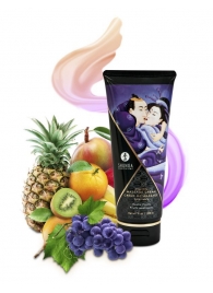 Массажный крем для тела с ароматом экзотических фруктов Exotic fruits - 200 мл. - Shunga - купить с доставкой в Красногорске