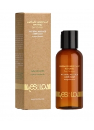 Натуральная массажная смазка Natural Lubricant Orange Blossom - 100 мл. - YESforLOV - купить с доставкой в Красногорске