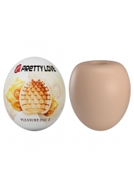 Бежевый мастурбатор-яйцо Pleasure Egg II - Baile - в Красногорске купить с доставкой