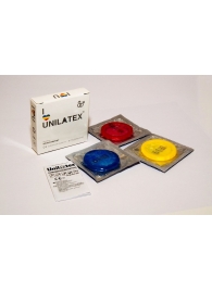 Разноцветные ароматизированные презервативы Unilatex Multifruits - 3 шт. - Unilatex - купить с доставкой в Красногорске