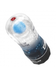 Прозрачный текстурированный мастурбатор Vacuum Cup Masturbator Planet - Baile - в Красногорске купить с доставкой