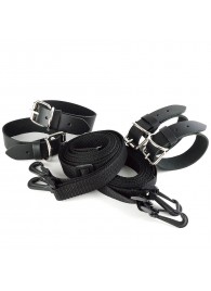 Черный комплект для растяжки на кровати «Новичок» - Sitabella - купить с доставкой в Красногорске