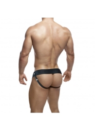 Телесный фаллопротез на черных эластичных ремнях 7 Inch Hollow Strap On - 17 см. - Blush Novelties - купить с доставкой в Красногорске