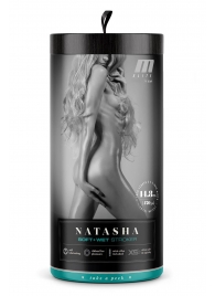 Мастурбатор-вагина с вибрацией Soft   Wet Natasha Realistic Beige Masturbator - Blush Novelties - в Красногорске купить с доставкой