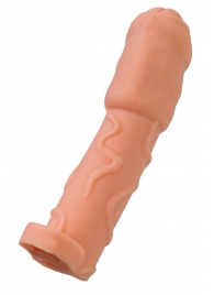 Телесная удлиняющая насадка - 16 см. - ToyFa - в Красногорске купить с доставкой