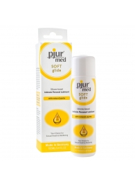 Силиконовый лубрикант с жожоба pjur MED Soft glide - 100 мл. - Pjur - купить с доставкой в Красногорске