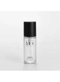Съедобное cогревающее массажное масло Slow Sex - 50 мл. - Bijoux Indiscrets - купить с доставкой в Красногорске
