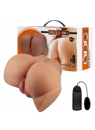 Карамельный мастурбатор-полуторс Emilia с вибрацией - Baile - в Красногорске купить с доставкой