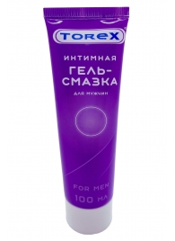 Гель-смазка на водной основе For Men - 100 мл. - Torex - купить с доставкой в Красногорске