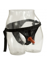 Трусики со штырьком для фиксации насадок Ultra Harness with Plug - Doc Johnson - купить с доставкой в Красногорске