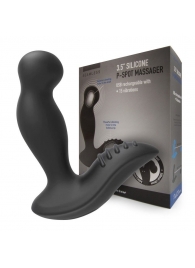 Черный вибромассажер простаты 3,5’’ P-spot Massager - 12,5 см. - Erokay - в Красногорске купить с доставкой