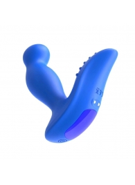 Синий вибромассажер простаты 3,5’’ P-spot Massager - 12,5 см. - Erokay - в Красногорске купить с доставкой