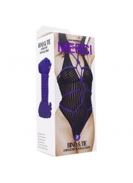 Фиолетовая верёвка для связывания и фиксации Bind Tie - 9,14 м. - Doc Johnson - купить с доставкой в Красногорске