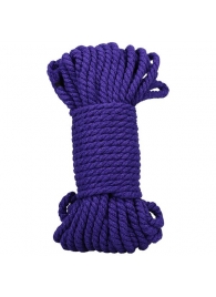 Фиолетовая верёвка для связывания и фиксации Bind Tie - 15,24 м. - Doc Johnson - купить с доставкой в Красногорске