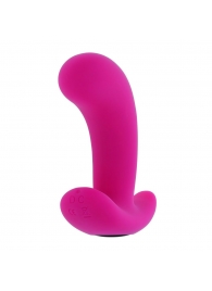 Розовый вибромассажёр простаты с пультом ДУ Hooking Up - 9,5 см. - Selopa - в Красногорске купить с доставкой