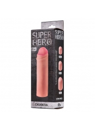 Фаллоудлинитель SUPER HERO Casanova - 18 см. - Lola Games - в Красногорске купить с доставкой