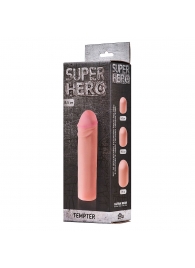 Фаллоудлинитель SUPER HERO Tempter - 16 см. - Lola Games - в Красногорске купить с доставкой