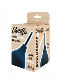 Черный анальный душ Anal Douche L - Lola Games - купить с доставкой в Красногорске