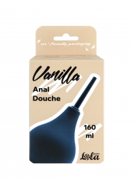 Черный анальный душ Anal Douche M - Lola Games - купить с доставкой в Красногорске