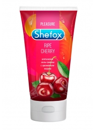 Интимная гель-смазка Shefox «Спелая вишня» - 50 мл. - Shefox - купить с доставкой в Красногорске