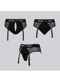 Трусики для фиксации насадок Strap-on-me Harness Lingerie Diva XS - Strap-on-me - купить с доставкой в Красногорске
