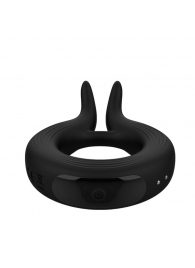 Черное эрекционное кольцо Marry Me Rechargeable Vibrating Cockring - Adrien Lastic - в Красногорске купить с доставкой