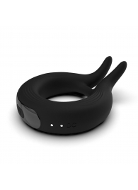 Черное эрекционное кольцо Marry Me Rechargeable Vibrating Cockring - Adrien Lastic - в Красногорске купить с доставкой