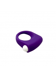 Фиолетовое эрекционное кольцо Puggle Vibrating Ring with Bullet - Adrien Lastic - в Красногорске купить с доставкой
