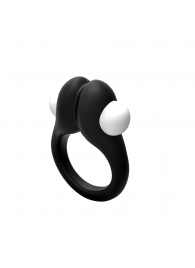 Черное эрекционное кольцо Zippy Vibrating Ring With Bullet - Adrien Lastic - в Красногорске купить с доставкой