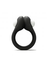 Черное эрекционное кольцо Zippy Vibrating Ring With Bullet - Adrien Lastic - в Красногорске купить с доставкой