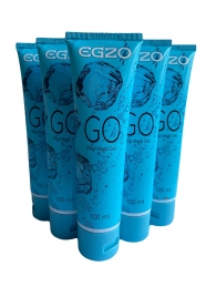 Набор из 5 пролонгирующих лубрикантов на водной основе Egzo Go (по 100 мл.) - EGZO - купить с доставкой в Красногорске