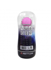 Прозрачный мастурбатор с подвижным шариком - Baile - в Красногорске купить с доставкой