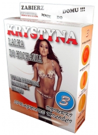 Надувная секс-кукла Krystyna - Boys of Toys - в Красногорске купить с доставкой