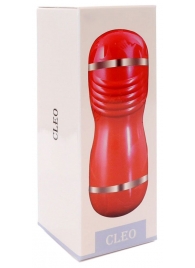 Двусторонний мастурбатор в колбе Cleo - вагина и ротик - Boys of Toys - в Красногорске купить с доставкой