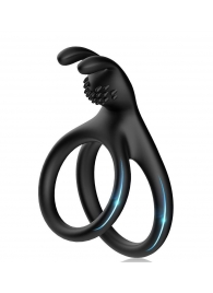 Черное эрекционное кольцо с подхватом мошонки - Boys of Toys - в Красногорске купить с доставкой