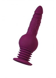 Фиолетовая мини-машина для секса Striker с пультом ДУ - 23,5 см. - ToyFa - купить с доставкой в Красногорске