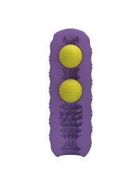 Фиолетовый мастурбатор Venus-X Twin balls - Baile - в Красногорске купить с доставкой