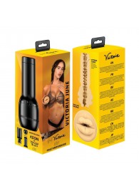 Мастурбатор-ротик Kiiroo Feel Victoria Mouth - Kiiroo - в Красногорске купить с доставкой