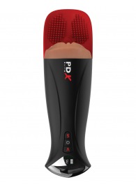 Мастурбатор-вагина в колбе с вибрацией Fuck-O-Matic Pro XL - Pipedream - в Красногорске купить с доставкой