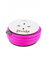 Розовая веревка для шибари на катушке - 5 м. - Pecado - купить с доставкой в Красногорске