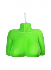 Зеленая сувенирная свеча «Женский силуэт» - Pecado - купить с доставкой в Красногорске