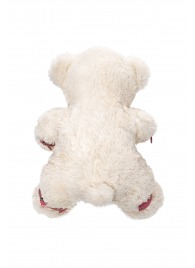 Бондажный набор: белый мишка с розовыми оковами и наручниками - Pecado - купить с доставкой в Красногорске