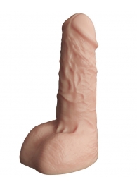 Телесный фаллоудлинитель с мошонкой Cock Next - 17 см. - LOVETOY (А-Полимер) - в Красногорске купить с доставкой