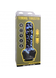 Черно-синяя мини-машина на присоске Tendril Thruster - 21,6 см. - Doc Johnson - купить с доставкой в Красногорске