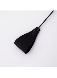 Стек с широким черным кожаным наконечником и металлической ручкой - 67 см. - Crazy Handmade - купить с доставкой в Красногорске