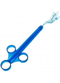 Синий шприц для введения лубриканта XL Lubricant Launcher - XR Brands - купить с доставкой в Красногорске