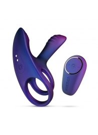 Фиолетовое эрекционное виброкольцо с клиторальной подушечкой Infinity Ignite - ONE DC B.V. - в Красногорске купить с доставкой