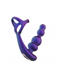 Фиолетовое эрекционное виброкольцо с анальной ёлочкой Stellar Force - ONE DC B.V. - в Красногорске купить с доставкой